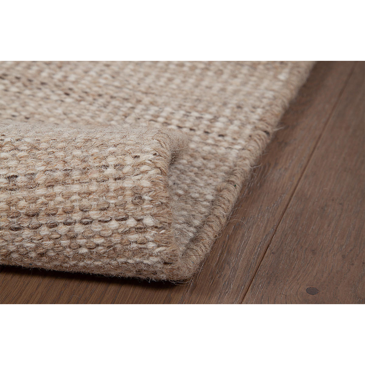 TEPPICH Wolle Baumwolle 160x230 cm SIMBEL - Beige, Textil (160/230cm) - Miliboo