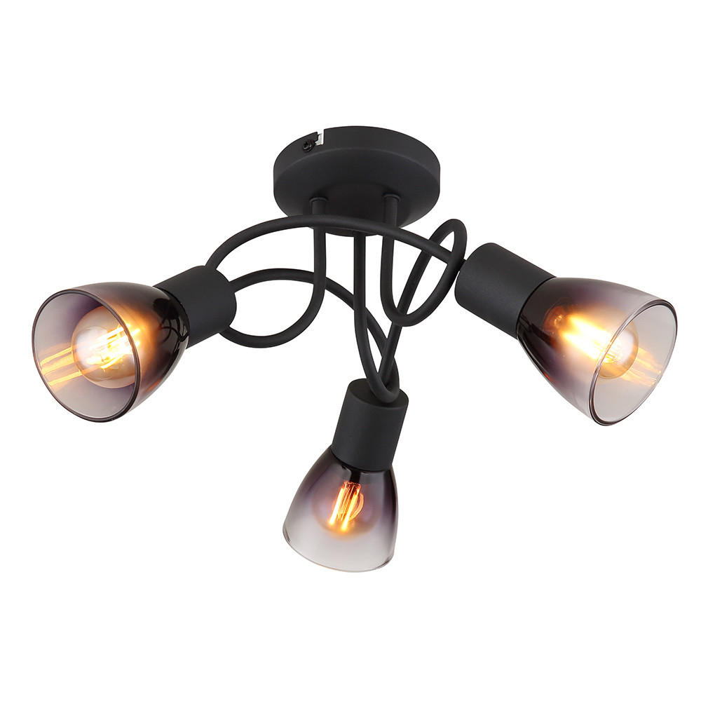 Globo Lighting Deckenleuchte Grau 38x18.5x38 cm