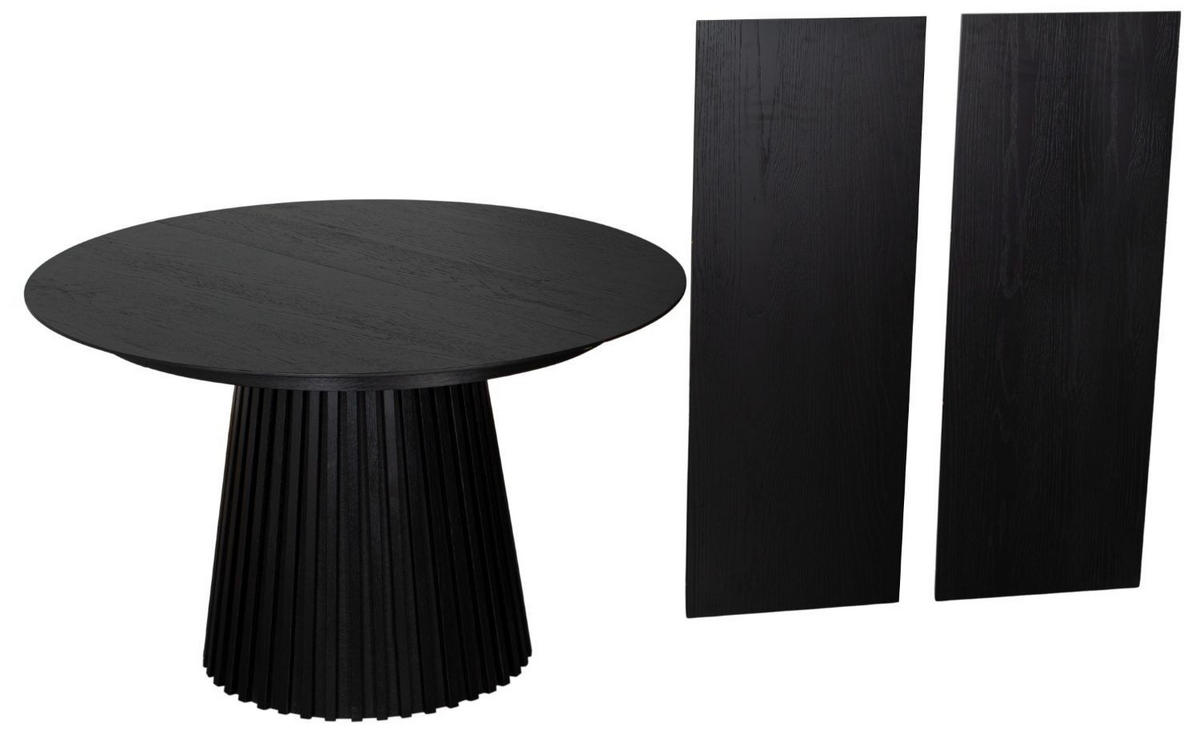 MÖBELSET Diningtisch Andria oval, 6er Set Diningsessel Ginosa hellgrau - Dunkelgrau/Hellgrau, Holz/Textil (210/75/120cm) - bene living