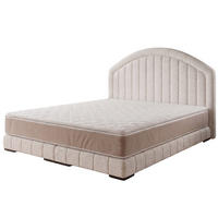 POLSTERBETT LEON2 140x 200 cm Farbe: Creme - Creme, Textil (140/200cm) - A&J MöbelLand