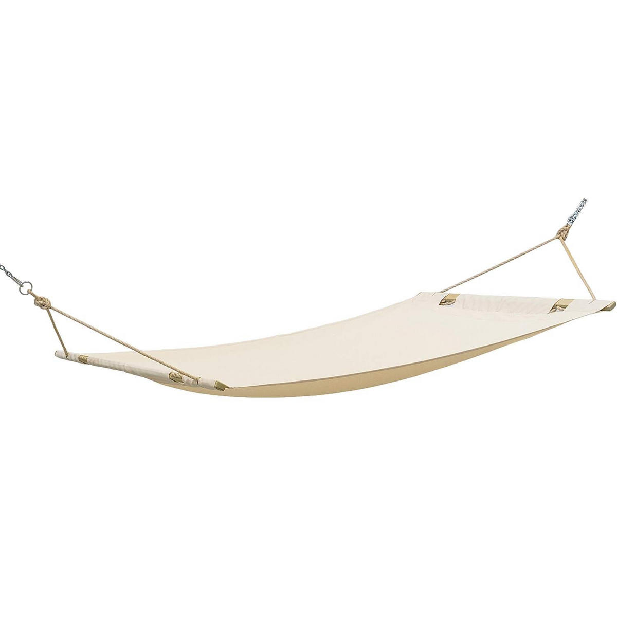HÄNGEMATTE Lenger Creme - Creme, Textil (310/4/110cm) - KONSIMO®