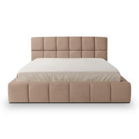 POLSTERBETT mit Stauraum 180x200 cm in Braun - Braun, Textil (180/200cm) - Home Collective
