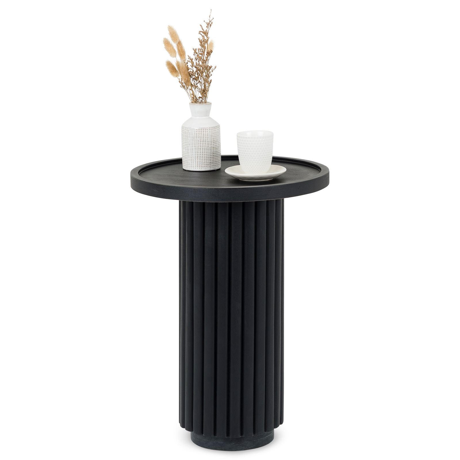 IDIMEX BEISTELLTISCH Schwarz 38cm × 38cm × 53cm