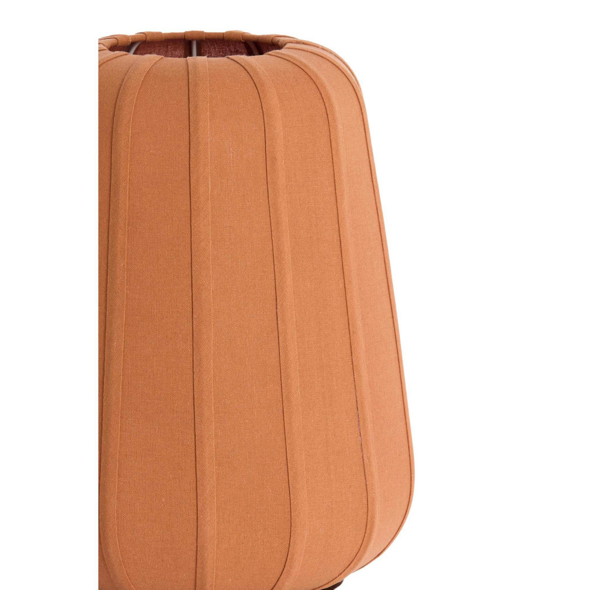 TISCHLEUCHTE Bibury Orange 20/20/29 cm - Orange, Textil (20/20/29cm) - Light & Living