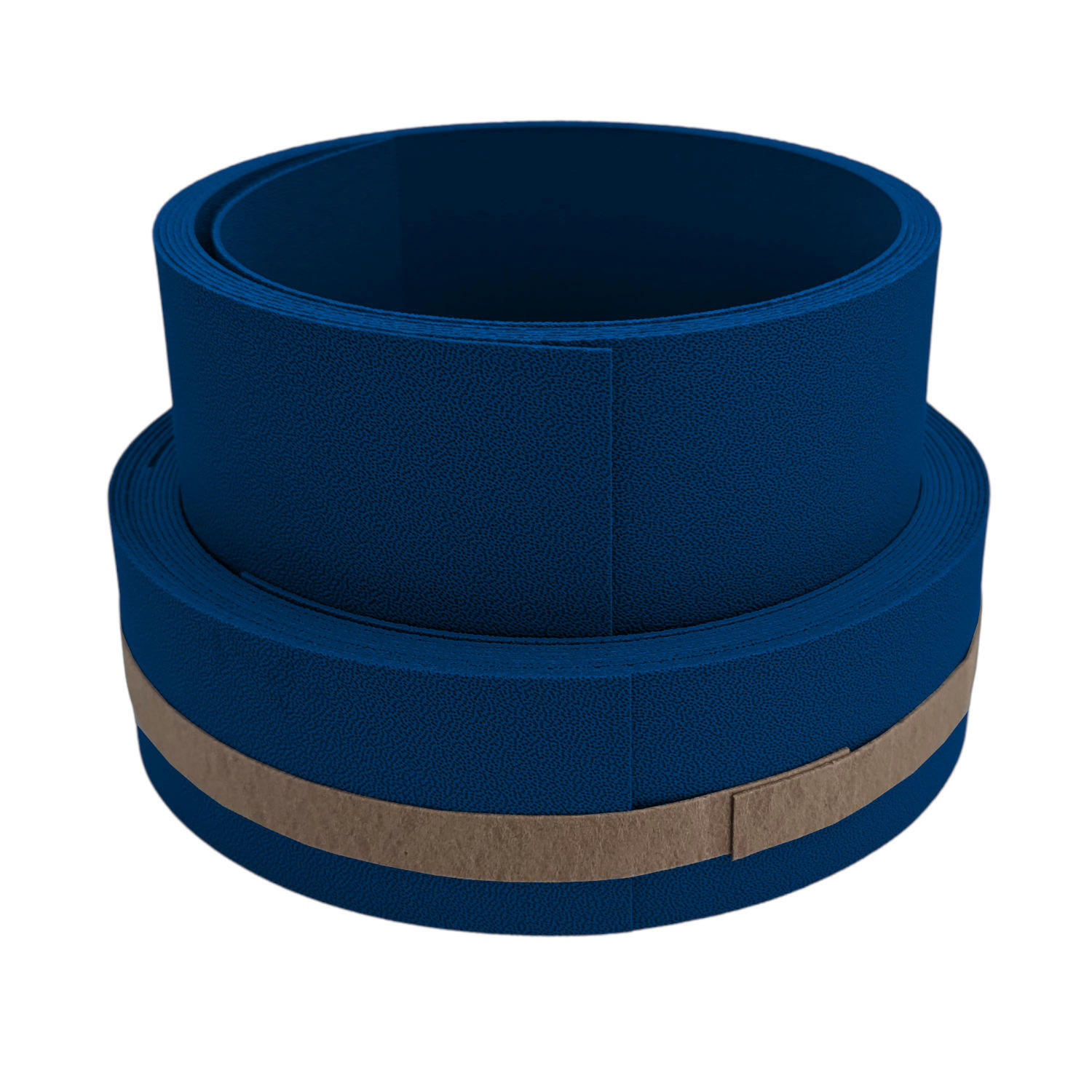 SICHTSCHUTZSTREIFEN Premium Akzentstreifen Set DUO Enzianblau 2,55m - Blau, Kunststoff (255/19cm) - ZAUN|ZU