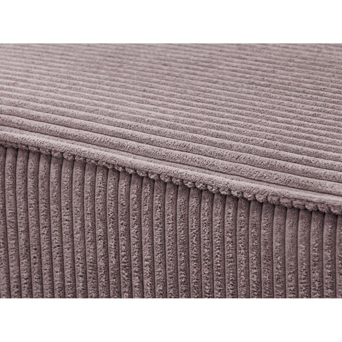 ECKSCHLAFSOFA Primo L rosa - Schwarz/Rosa, Textil (290/185cm) - Beautysofa