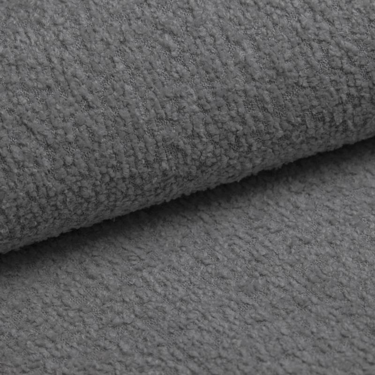 POLSTERBETT Menfi 120x200 cm, Grau - Dunkelgrau, Textil (120/200cm) - Fedve