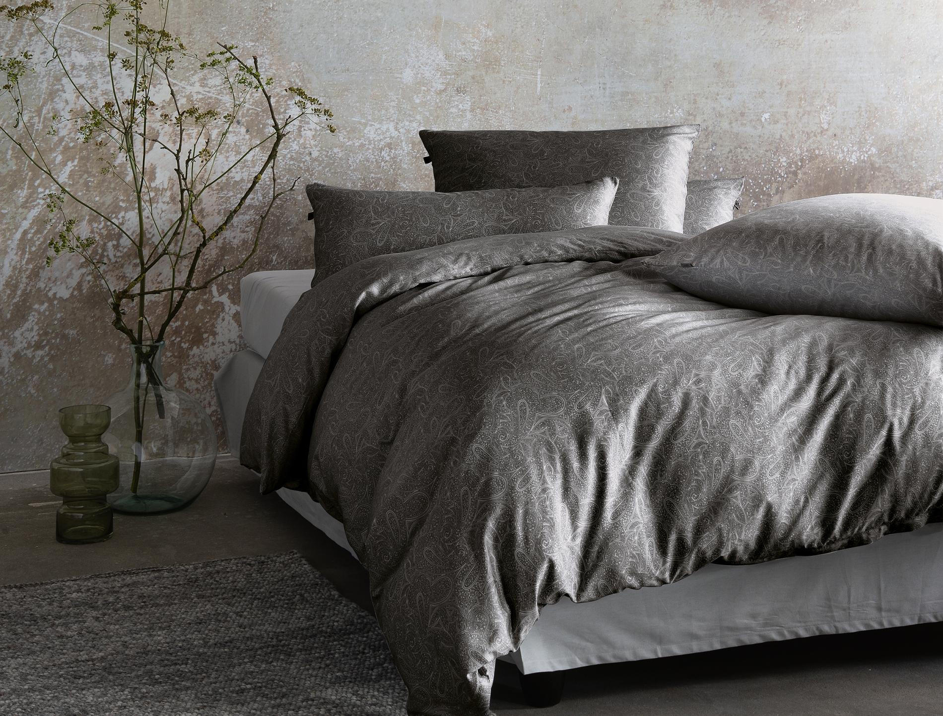 BETTWÄSCHE VERONA 8357 - Silberfarben, Textil (140/200cm) - Irisette