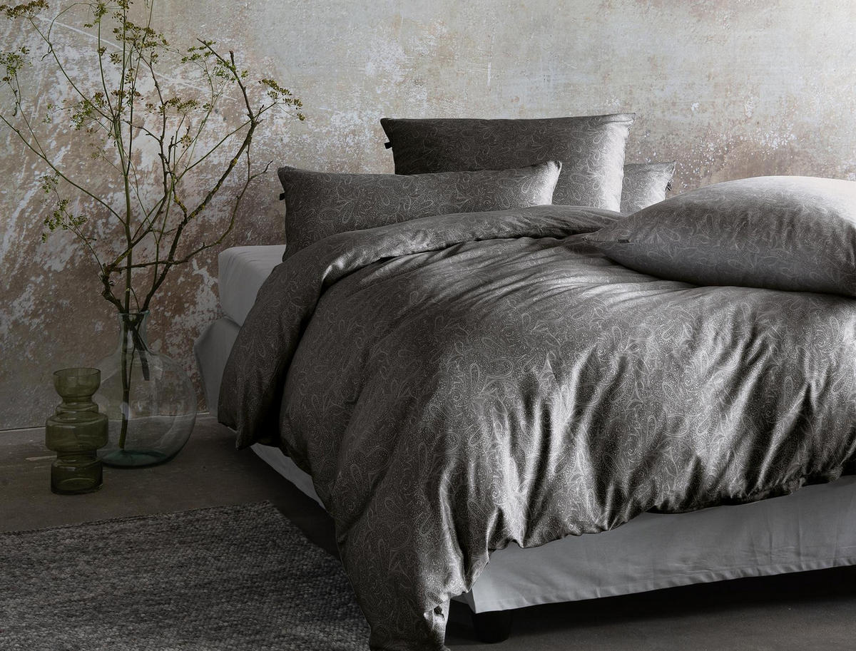 BETTWÄSCHE VERONA 8357 - Silberfarben, Textil (140/200cm) - Irisette