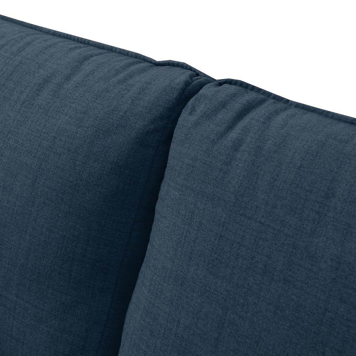 POLSTERGARNITUR - 3-2-1, Webstoff - Dunkelblau, Textil (1/1/1cm) - home24