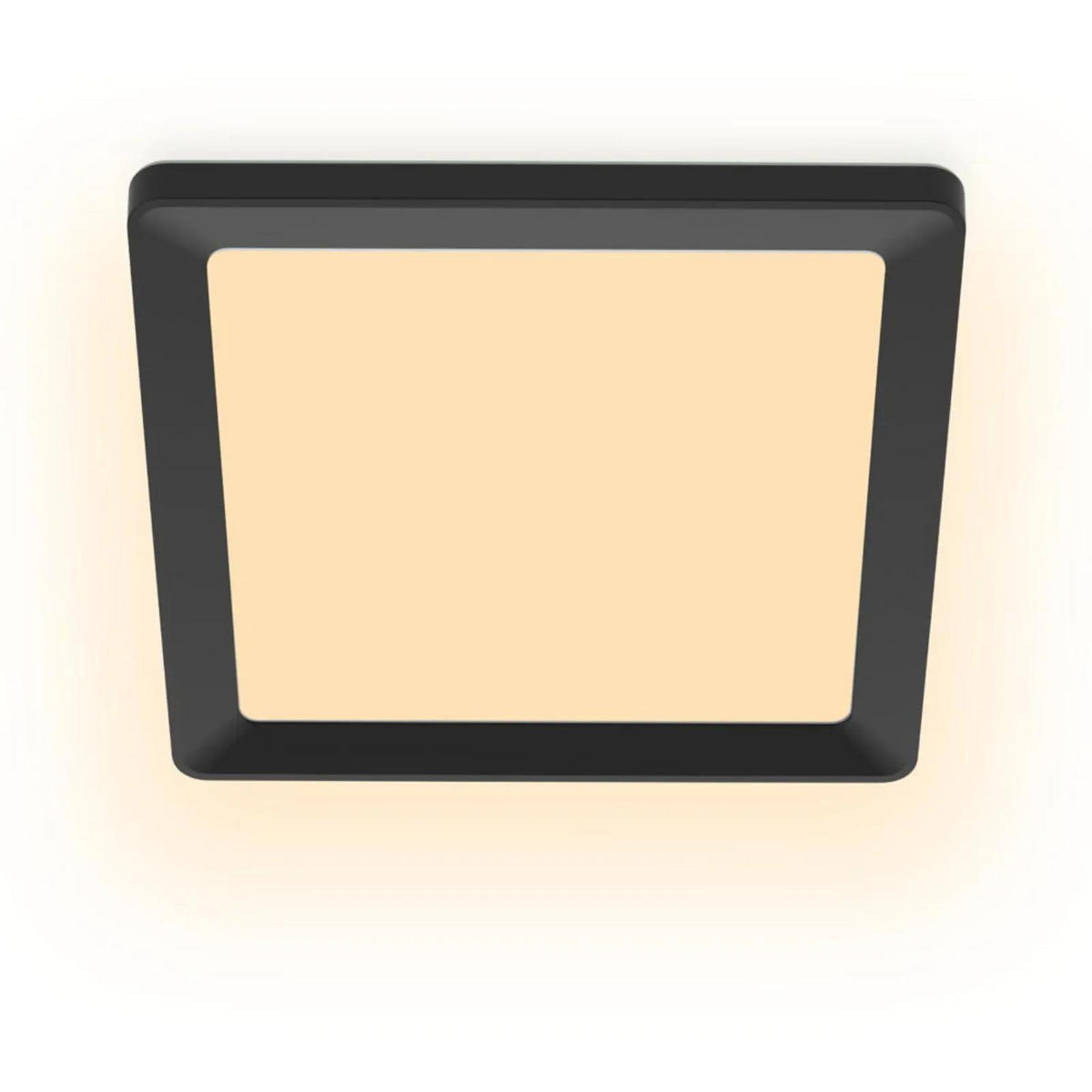 DECKENLEUCHTE SceneSwitch Schwarz - Schwarz, Kunststoff (29.5/29.5/3.7cm) - Philips
