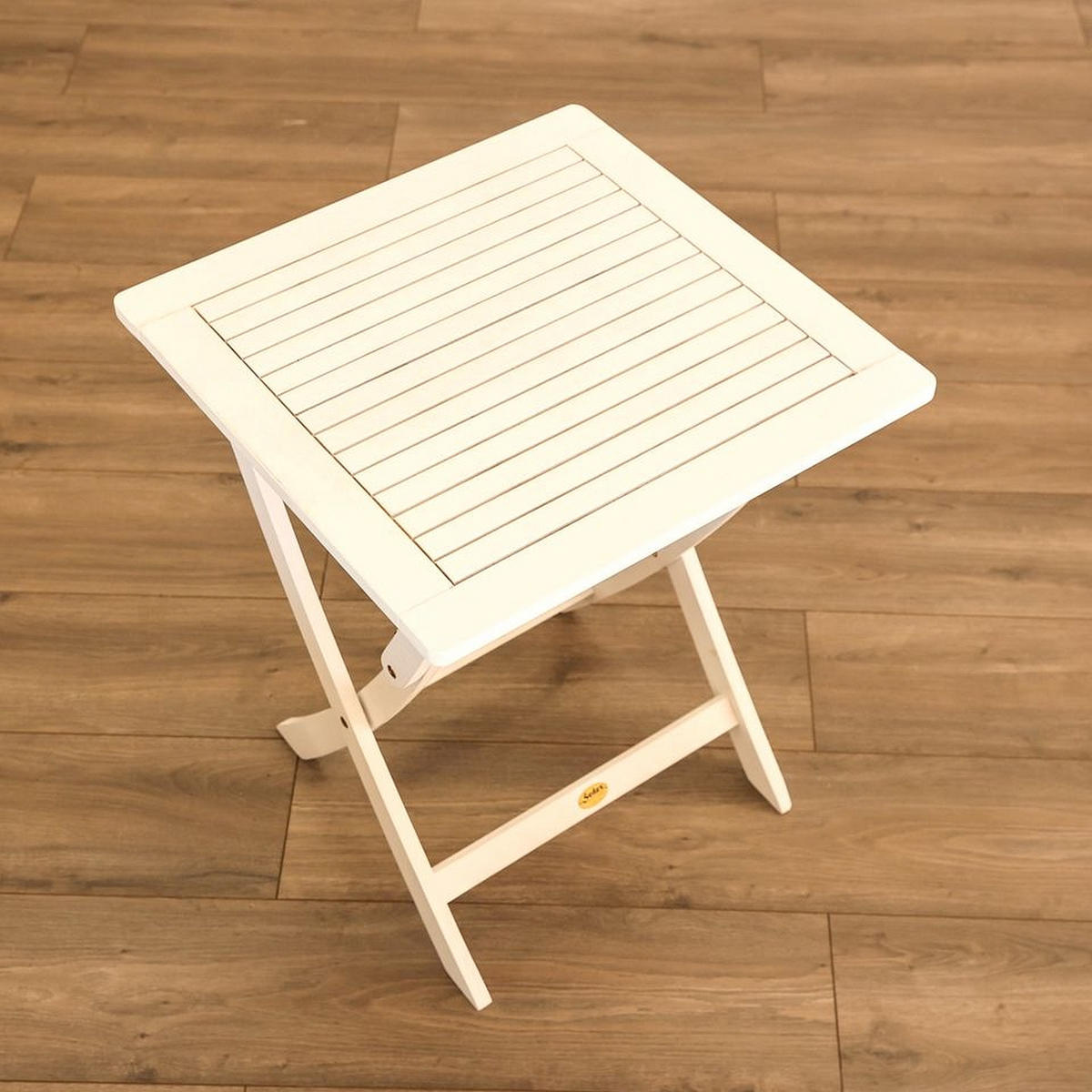 KLAPPTISCH Catar 60 weiß - Weiß, Holz (60/60/73cm) - Sedex