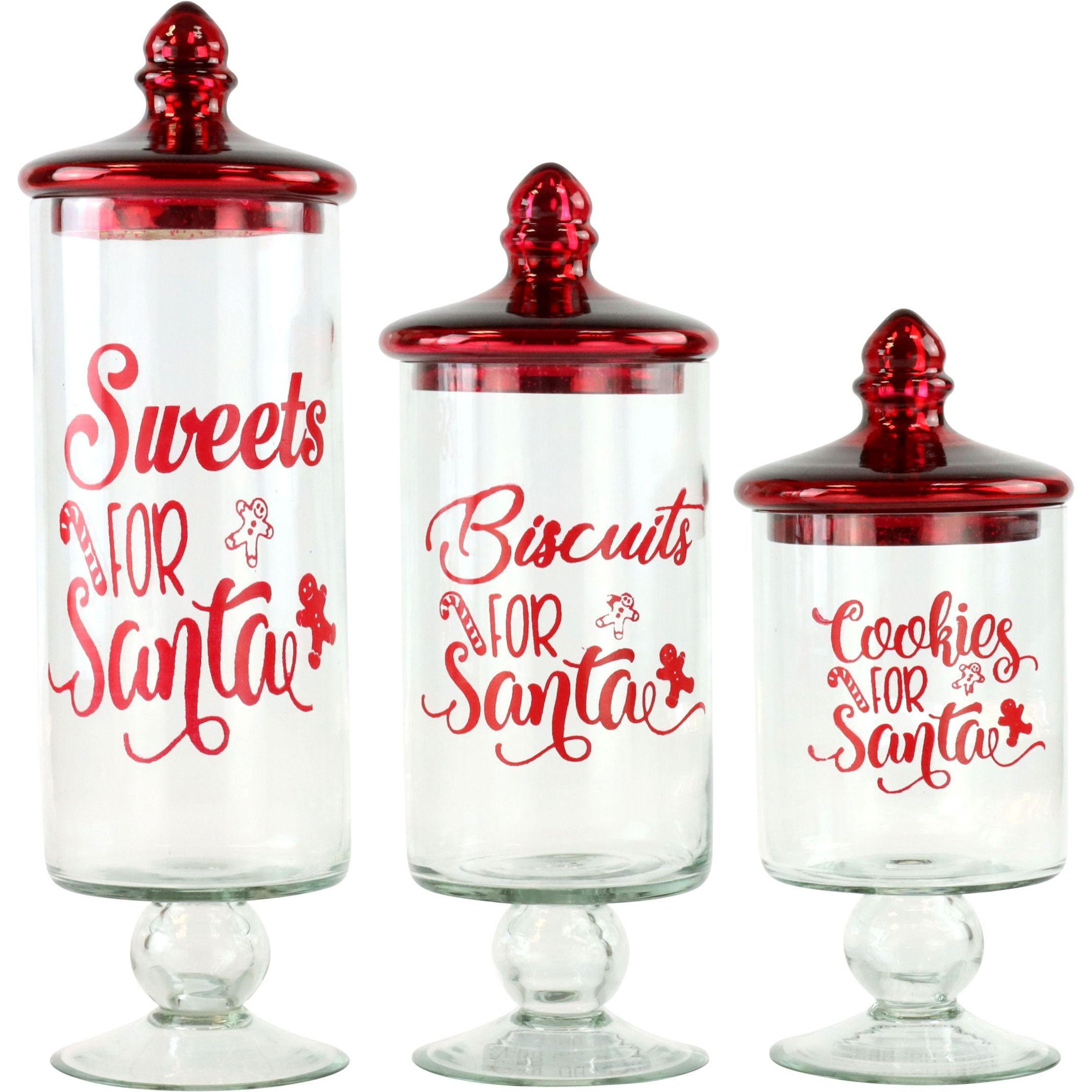 Furnaro Weihnachtsdekoration Transparent 10x34x10 cm