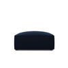 POUF Ruby aus Samt königsblau - Blau, Textil (93/40/93cm) - Micadoni