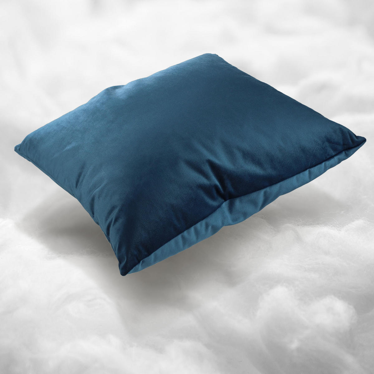 DEKOKISSEN, Dunkelblau - Dunkelblau, Textil (46/46cm) - KADAX