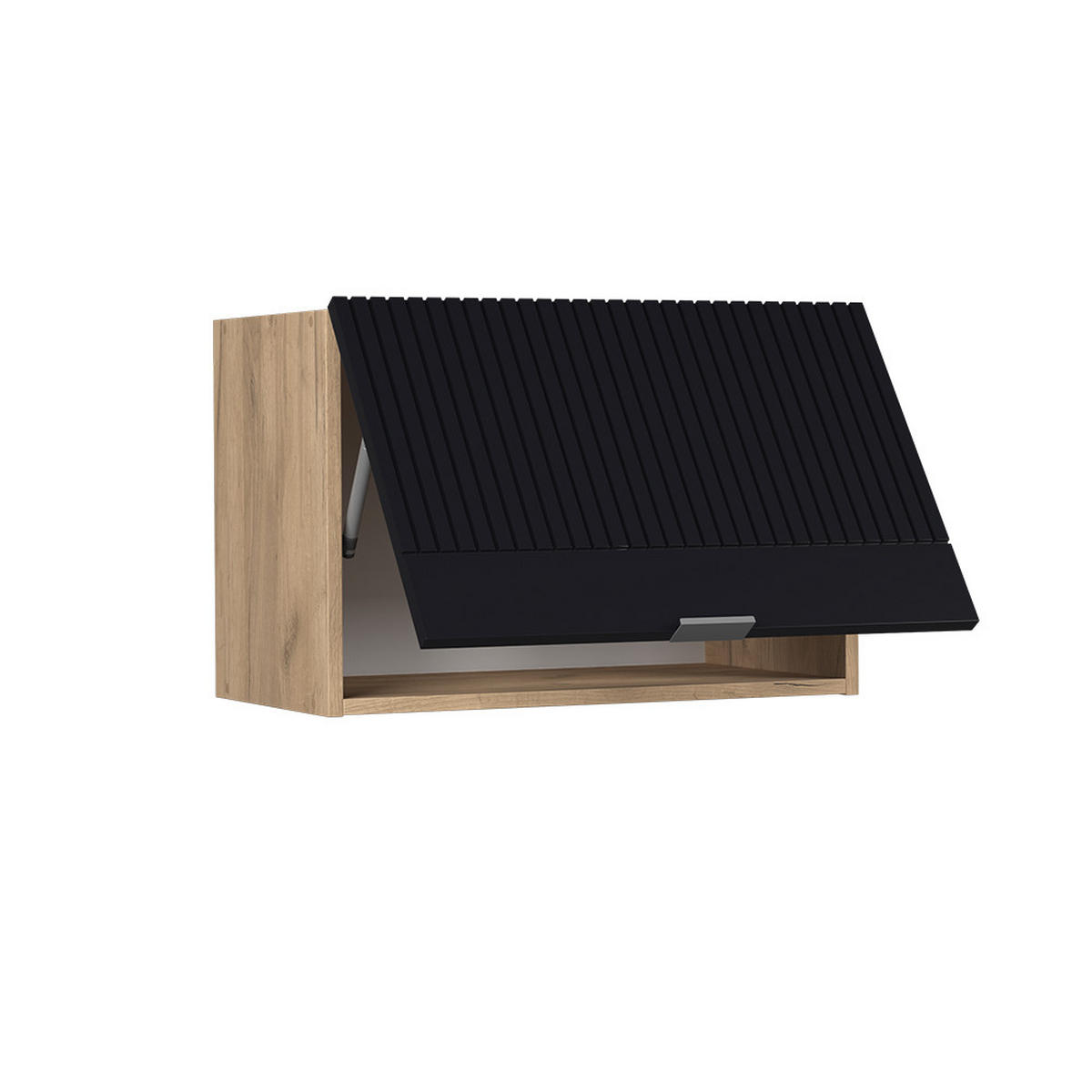 Honigeiche/Schwarz, Holzwerkstoff (60/40/34.1cm) - Vicco