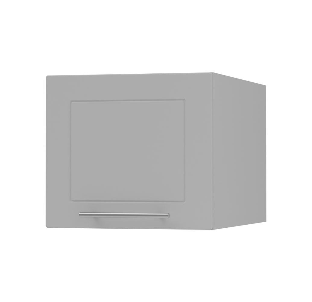 KLAPPHÄNGESCHRANK Kvantum W6B/45 Dust Grey Matt / Grau Matt 45 / 59 / 36cm - Grau, Holz/Holzwerkstoff (45/36/59cm) - Feldmann-Wohnen