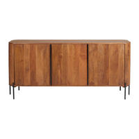 SIDEBOARD - 175.7 cm x 40.1 cm - holz - naturfarben dunkel Balimela - Naturfarben, Holz (175.7/80/40.1cm) - Vente-Unique