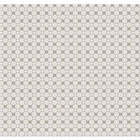 TAPETE Karomuster 53 cm x 10 m - Grau, Papier (53/1000cm) - Sanders & Sanders