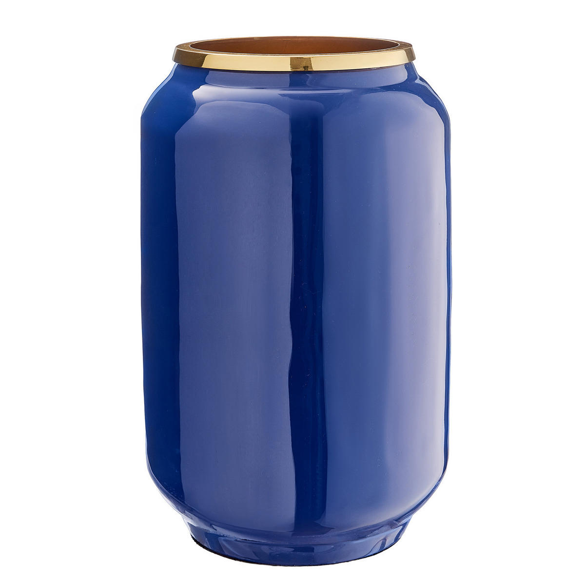 VASE Nayana Auge - Blau, Metall (29cm) - Butlers