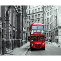 FOTOTAPETE London 375 x 270 cm - Grau, Papier (375/270cm) - Sanders & Sanders