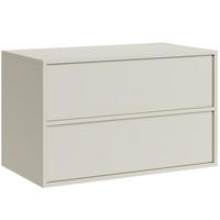 WASCHBECKENUNTERSCHRANK Mali 2 Schubladen Cashmere - 80 x 46 x 54 cm - Kaschmir, Holz (80/54/49cm) - Badplaats