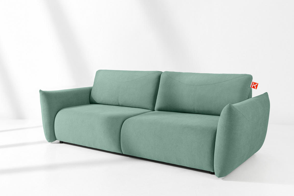 3-SITZER-SOFA LAVIS, Marineblau - Dunkelblau, Holz/Textil (242/87/111cm) - KONSIMO®