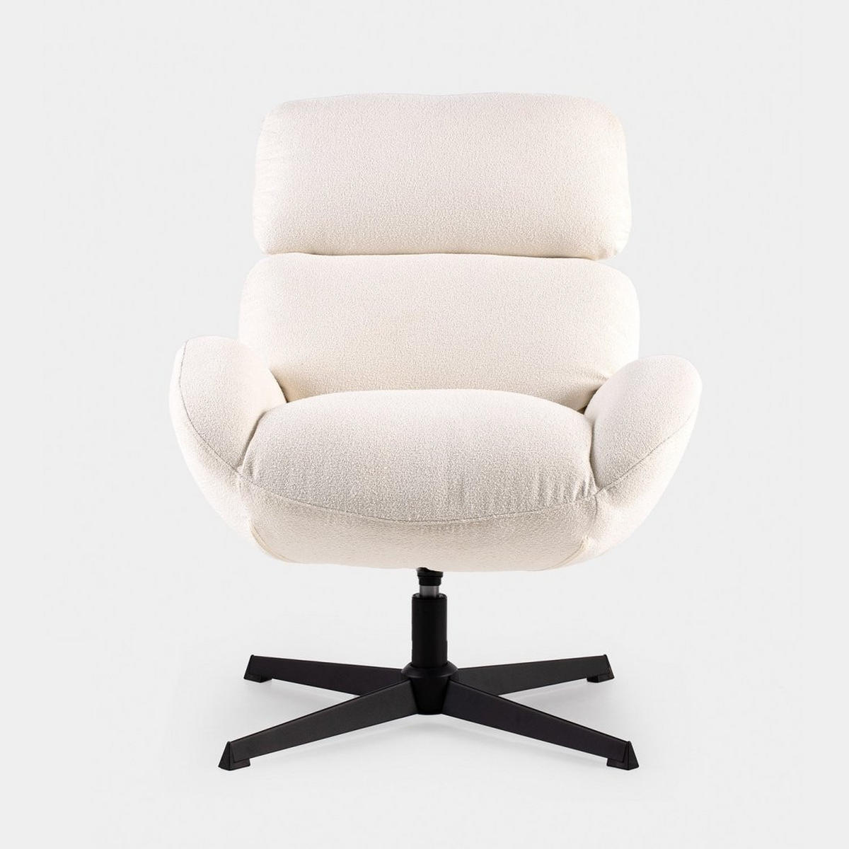 DREHSTUHL Rik Beige 72 cm x 88 cm - Beige, Textil (72/88/78cm) - Klast Home