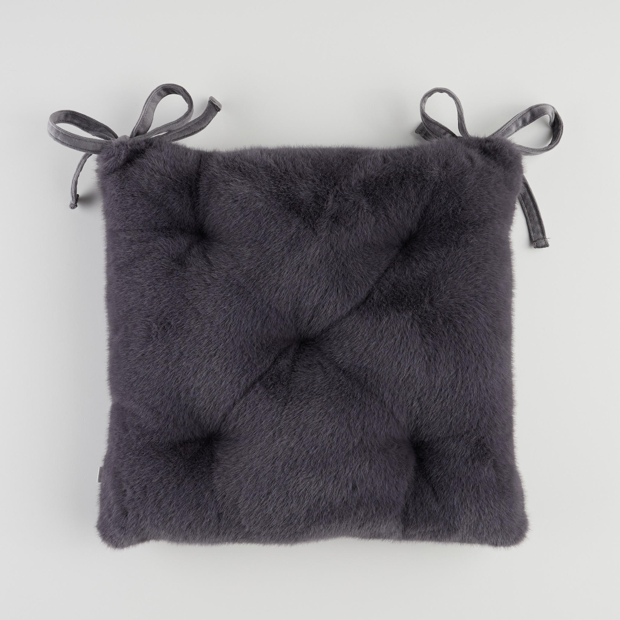 STUHLPOLSTER Molinio - Dunkelgrau, Textil (40/40/1cm) - home&you