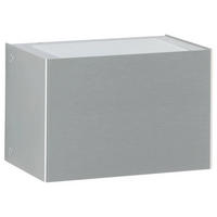 WAND- & DECKENLEUCHTE Edelstahl - Edelstahlfarben, Metall (15/10.5/15cm) - click-licht