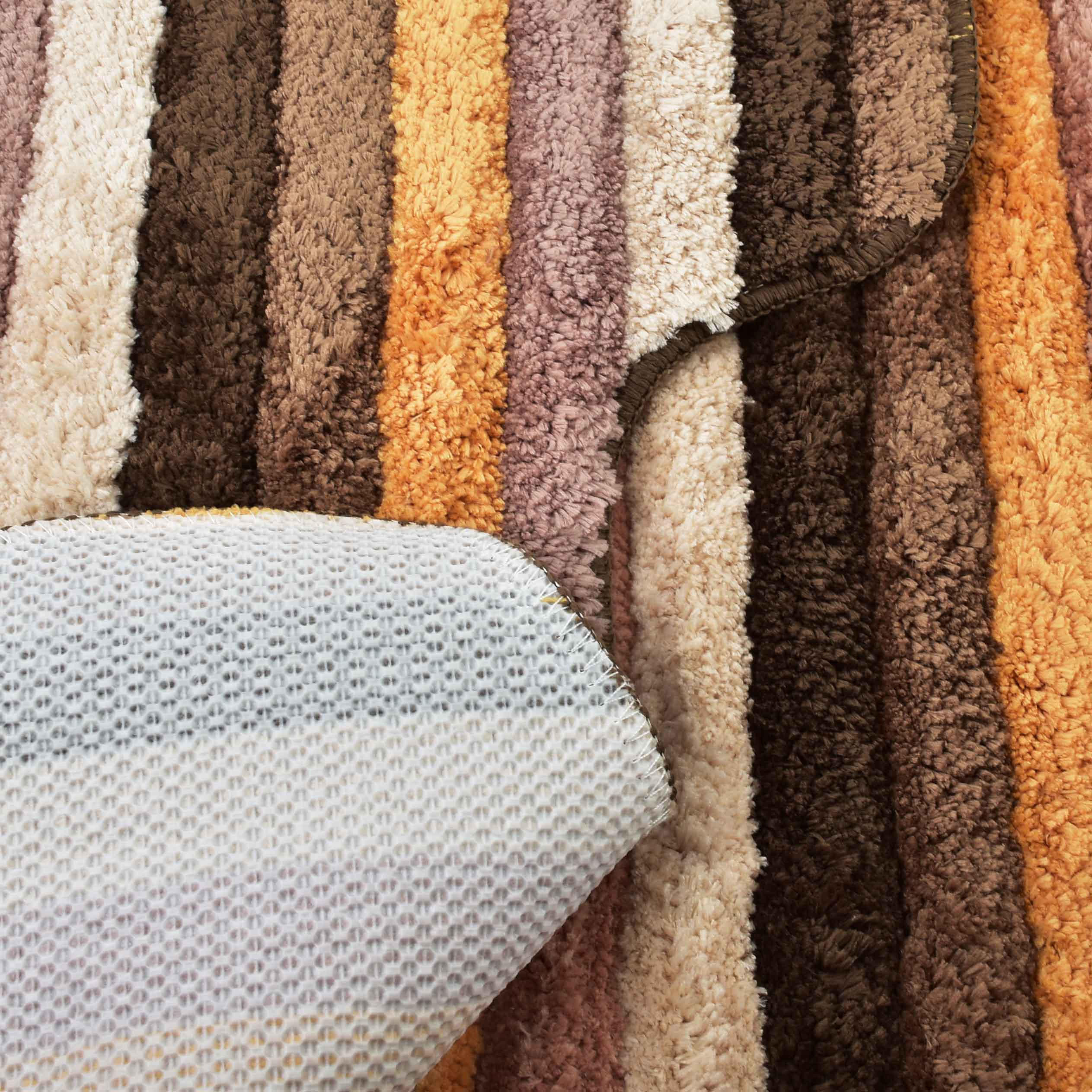 BADEMATTE Zac Bronze 80/50/1 cm Textilien - Bronzefarben, Textil (50/80cm) - Mondex