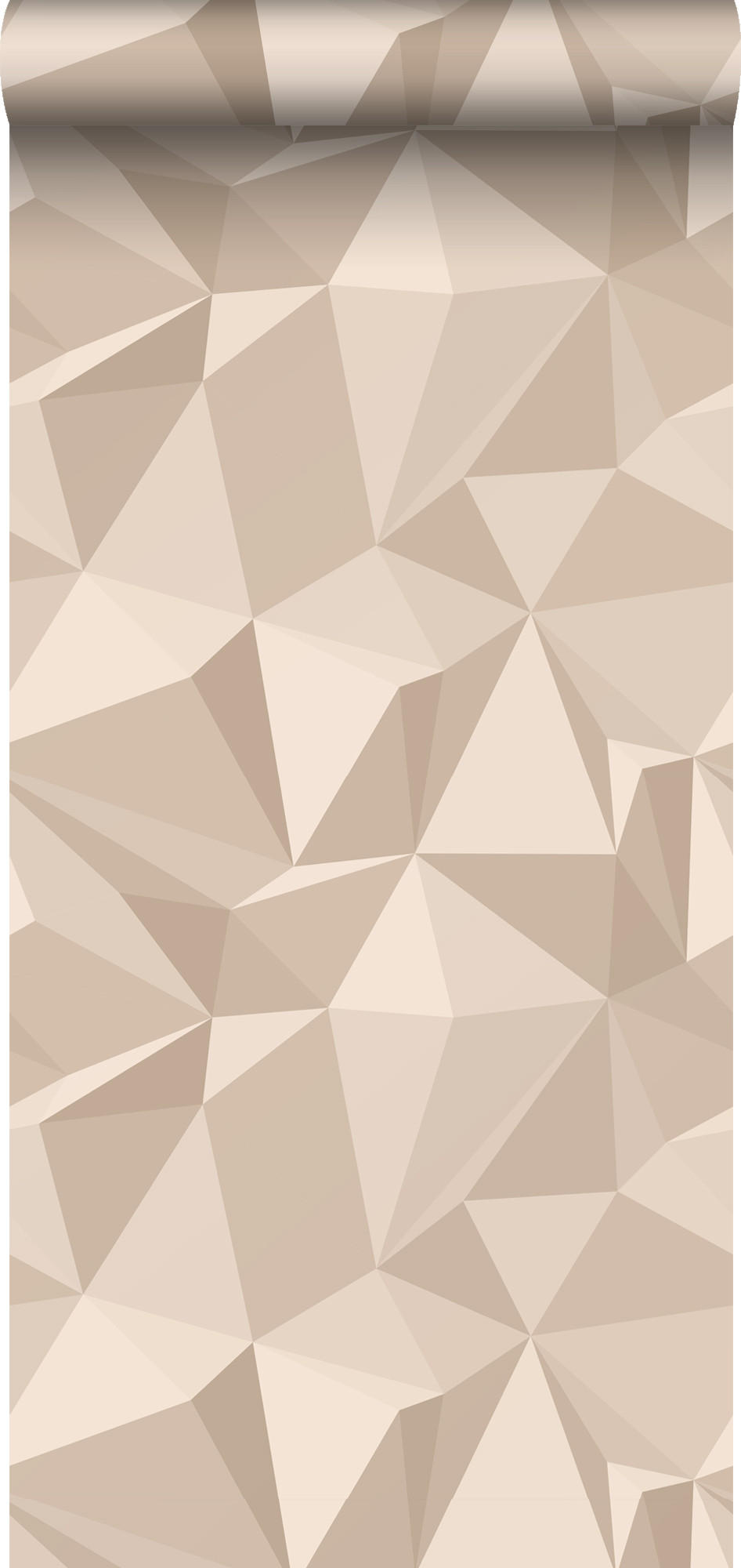 TAPETE 3D-Muster 50 x 900 cm - Beige, Papier (50/900cm) - Sanders & Sanders
