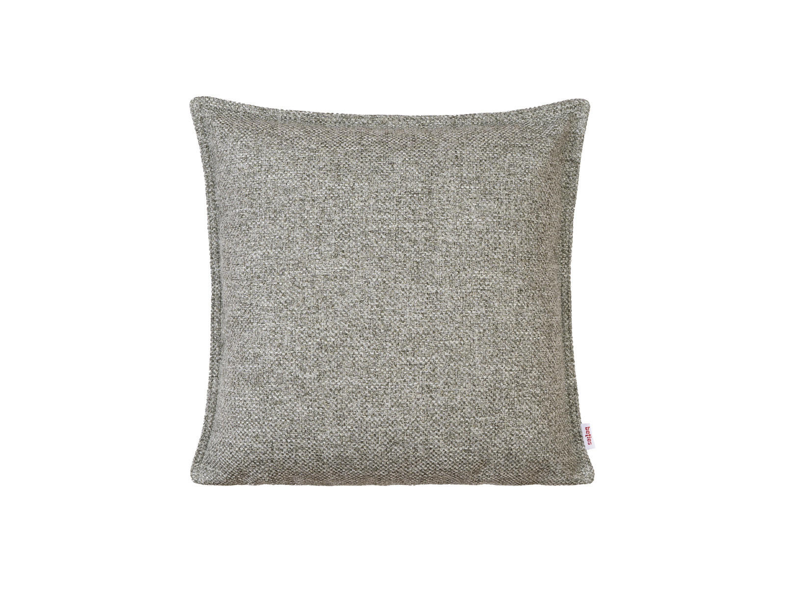 KISSENHÜLLE Bouclé steel-grau 40/40 cm - Grau, Textil (40/40cm) - beties Heimtextil
