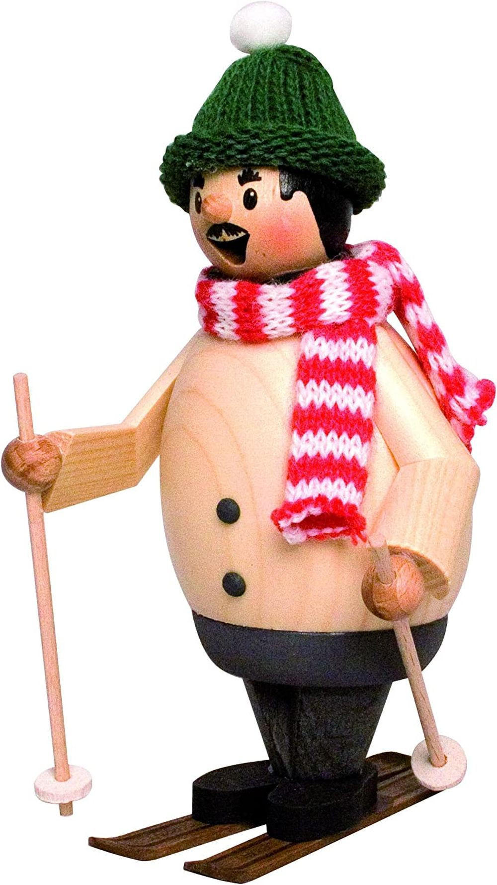 RAUCHMANN Max als Skifahrer 16 cm - Multicolor, Holz (10/16/10cm)