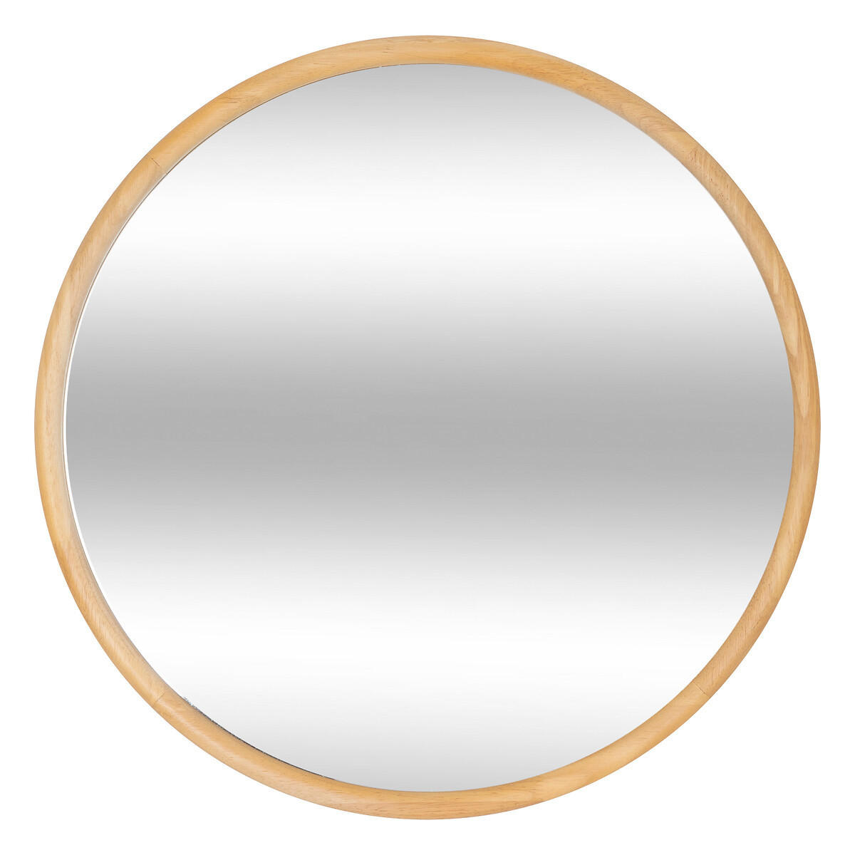 SPIEGEL Holzrahmen Kim Ø 55 cm - Braun, Holz (55/55/2cm) - Atmosphera Createur d´interieur