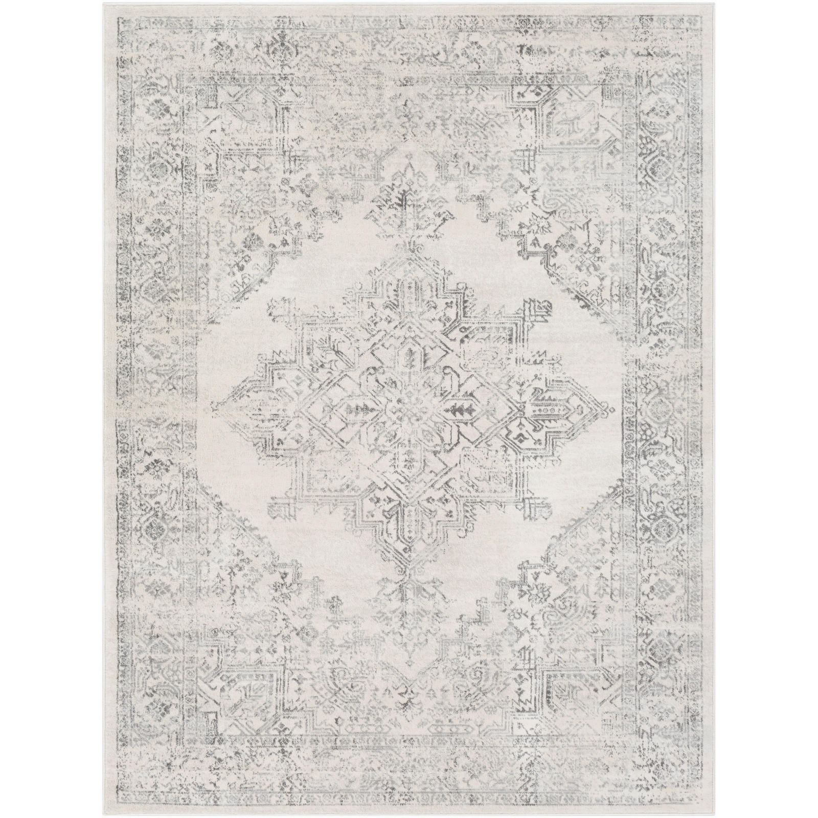 VINTAGE-TEPPICH 120x170 cm Grau - Grau, Naturmaterialien/Textil (120/170cm) - LIVABLISS