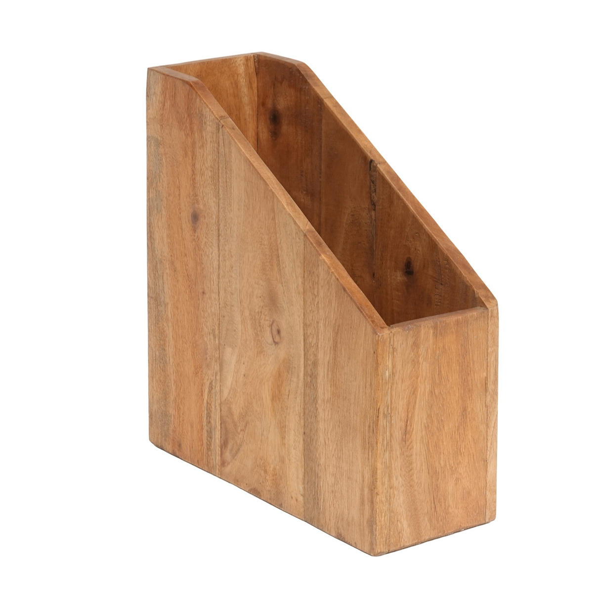 STEHSAMMLER Nero Mahagoni Massivholz naturfarben - Naturfarben, Holz (29/11/30cm) - DESIGN DELIGHTS