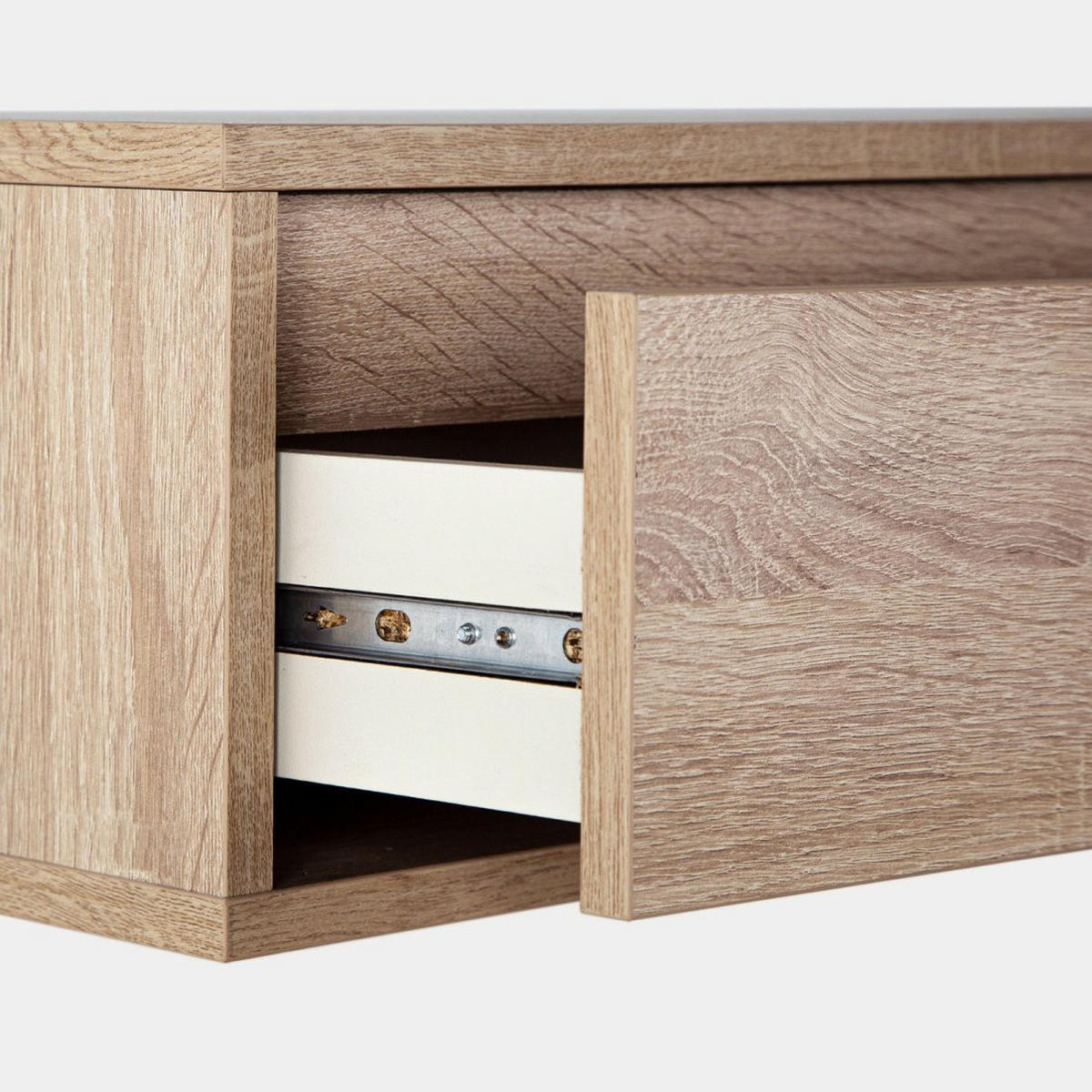 KONSOLE SCHWEBENDES ELEMENT IM FLUR Oslo Natürlich 80 cm x 20 cm - Naturfarben, Holzwerkstoff (80/20/25cm) - Klast Home