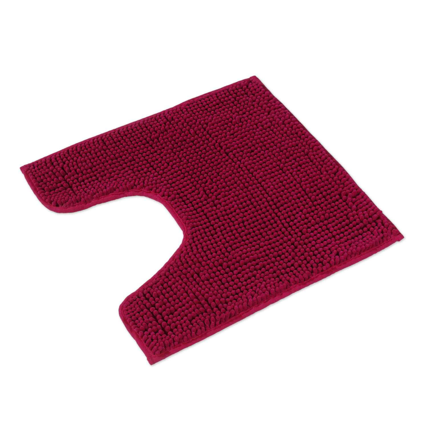 BADEMATTE MIT WC AUSCHNITT PARIS - Beere, Textil (45/45cm) - WohnDirect