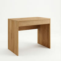 SCHREIBTISCH FORDE BRK1-1S Schubladen Eiche Wotan - Eiche Wotan, Holzwerkstoff/Kunststoff (50/75/75cm) - Komodee