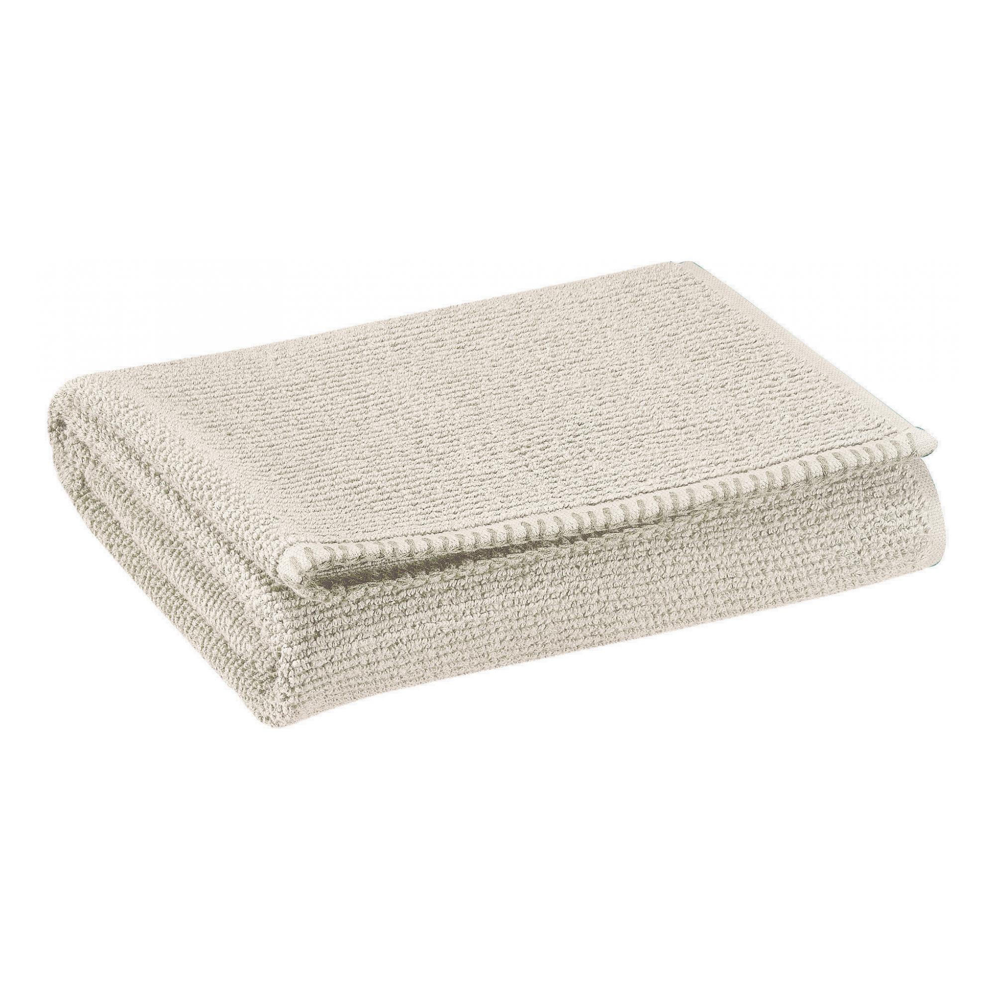 HANDTUCH Bora leinen 50 x 100 cm - Creme, Textil (50/100cm) - Vivaraise