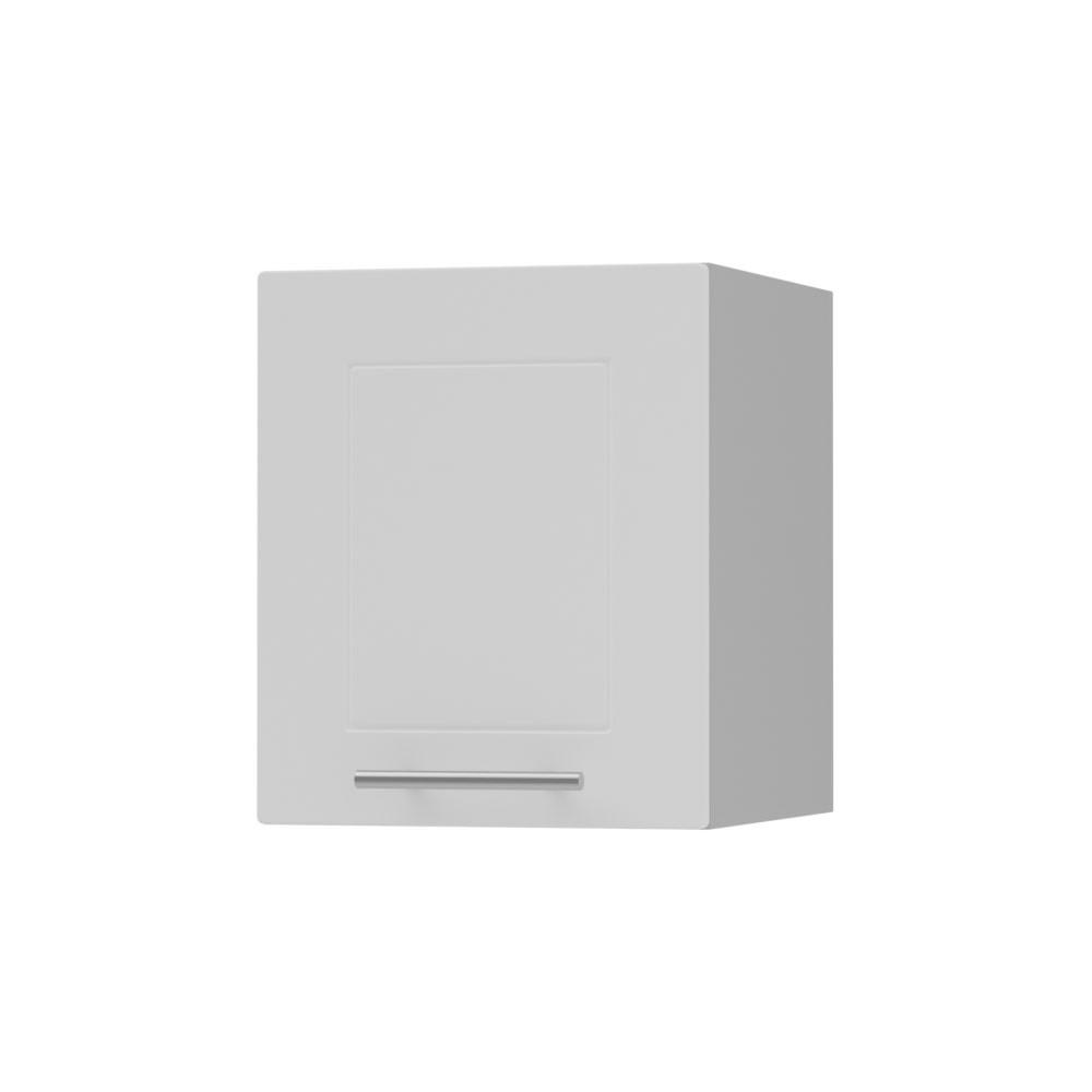 Feldmann-Wohnen Klapphängeschrank Weiß, Grau 40x36x32.5 cm