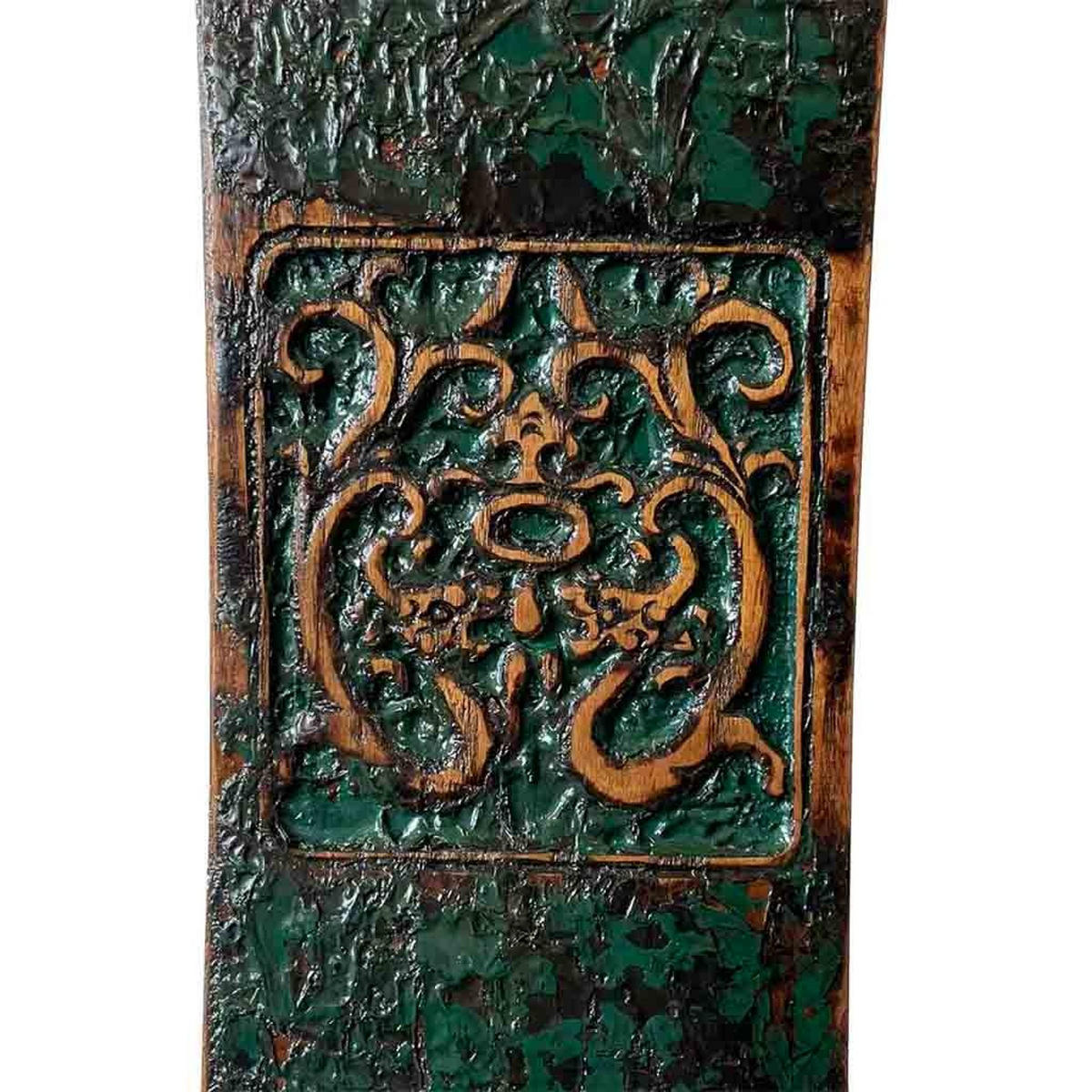 BANK aus Holz, braun, 116x60x119cm - Grün, Holz (116/119/60cm) - Wanderlust