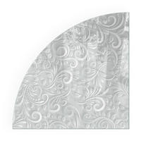 GLASPLATTE für Kamin 100x100 cm - Grau, Glas (100/100/0.4cm) - TULUP