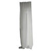 SCHLAUFENVORHANG reines Leinen mit verdeckten Schlaufen stein-grau 135/245 cm - Grau, Naturmaterialien (135/255cm) - beties Heimtextil