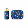 BROTDOSE + VERSCHLUSSBECHER Campus Jungle 300 ml + 700 ml 2er Set - Dunkelblau, Kunststoff (7.5/18.8/20.5cm) - Mepal