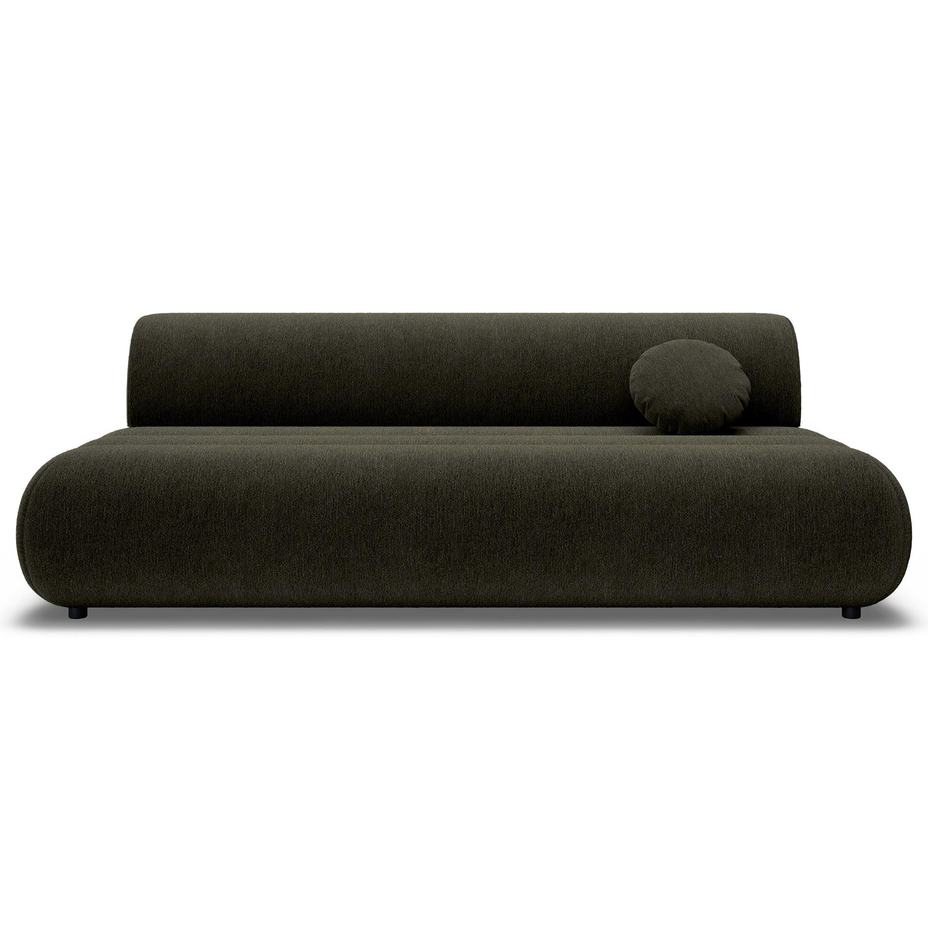 POHOVKA Arione, zelená, 214 cm - čierna/zelená, drevo/plast (214/74/104cm) - Selsey