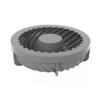 BACKFORM Grau 20/20/6 cm 51352 - Grau, Kunststoff (20/6/20cm) - Brunbeste