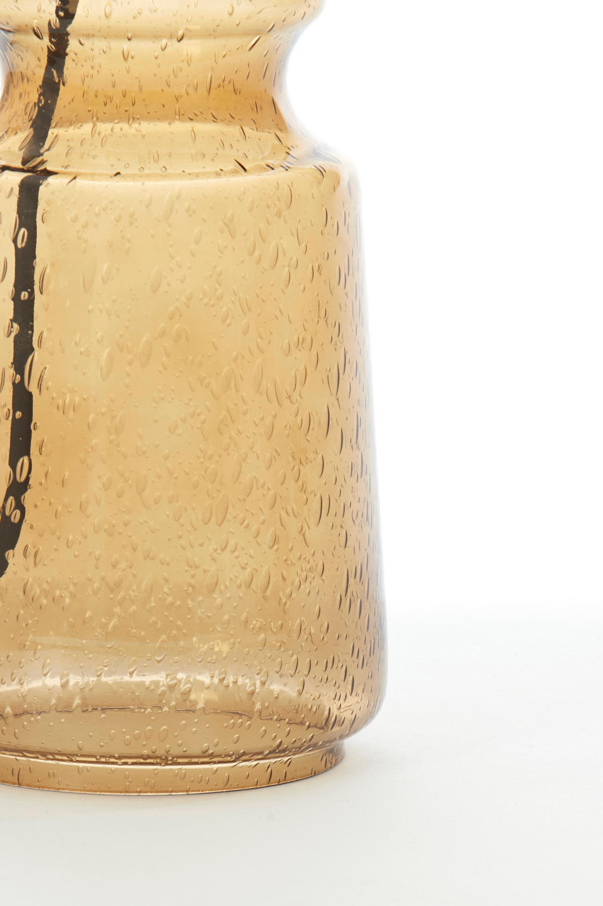 LAMPENFUSS Labin Braun Ø12,5/39 cm - Braun, Glas (12.5/12.5/39cm) - Light & Living