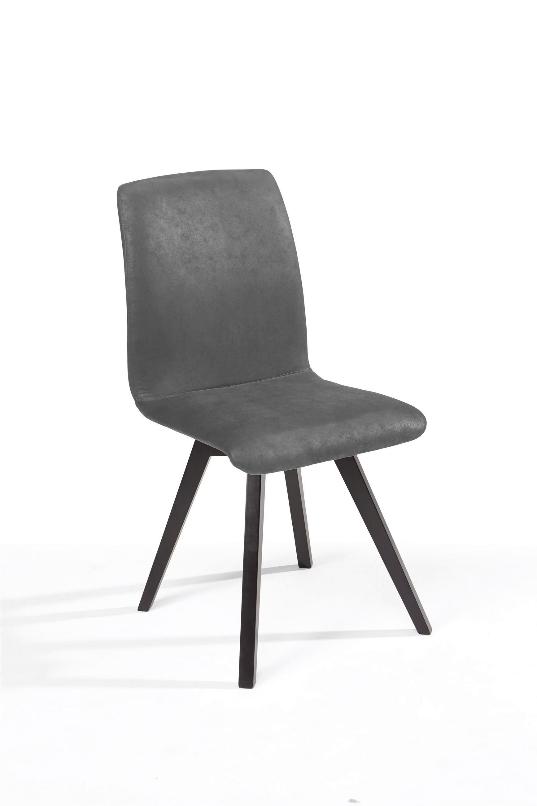 58aufmkessel Esszimmerstuhl Schwarz, Grau 46x92x56 cm